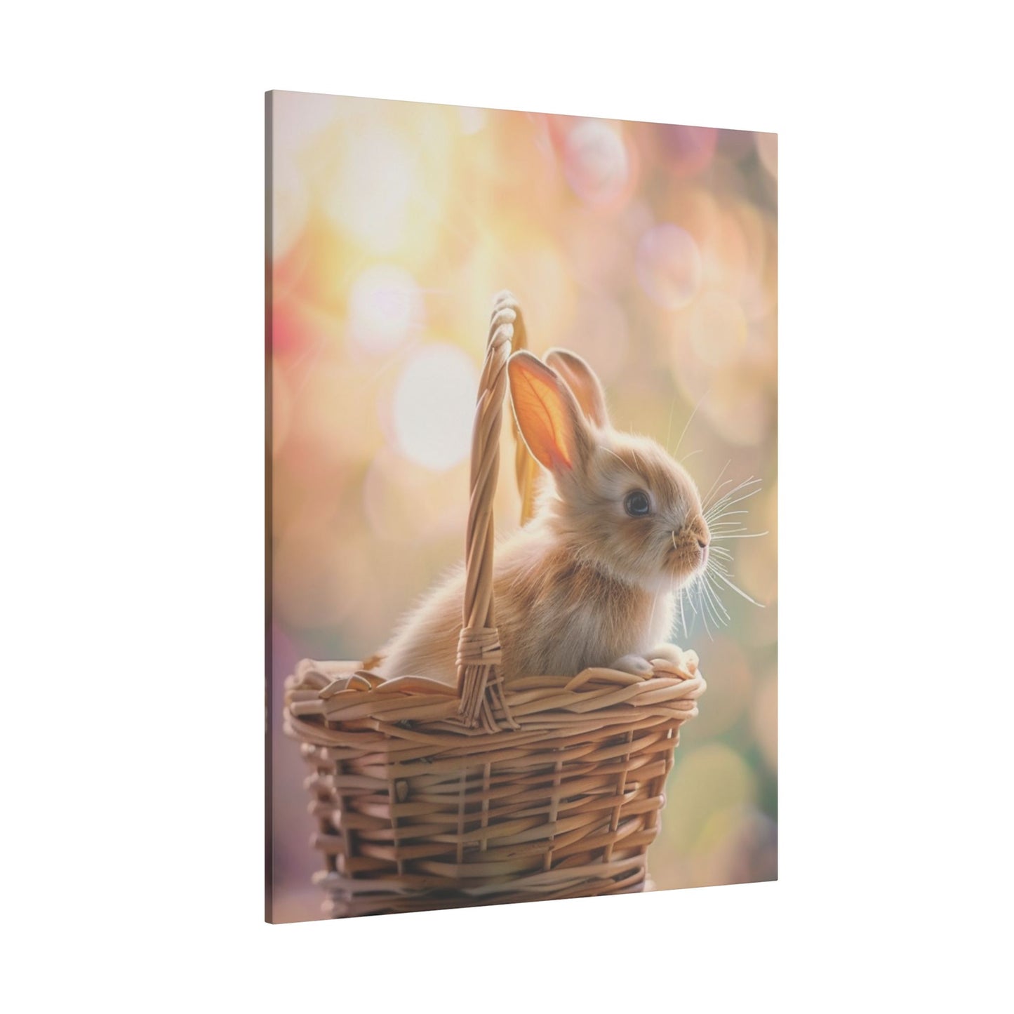 Adorable Bunny Print Canvas - Perfect for Easter Décor