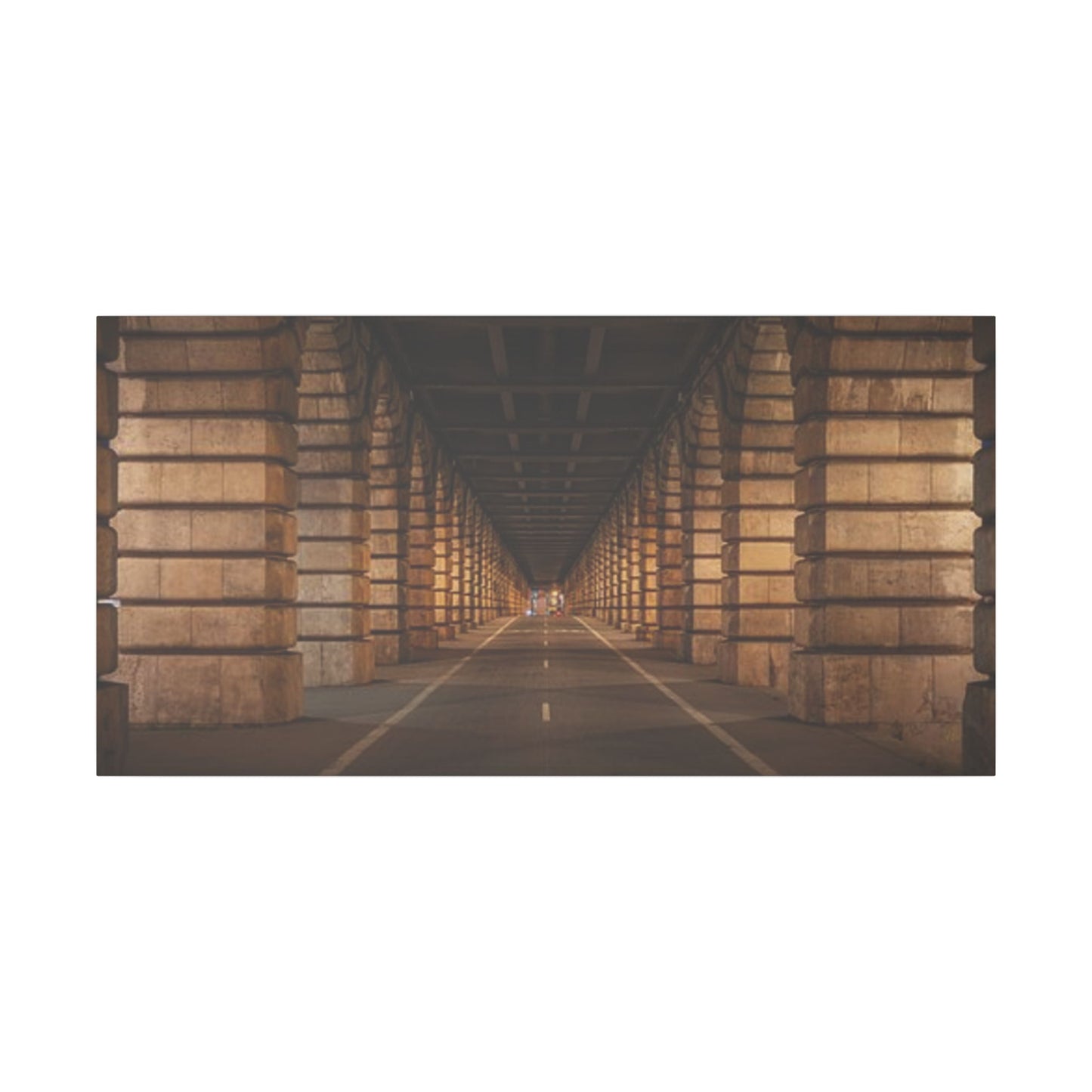 Serene Urban Archway Print Art for Modern Decor