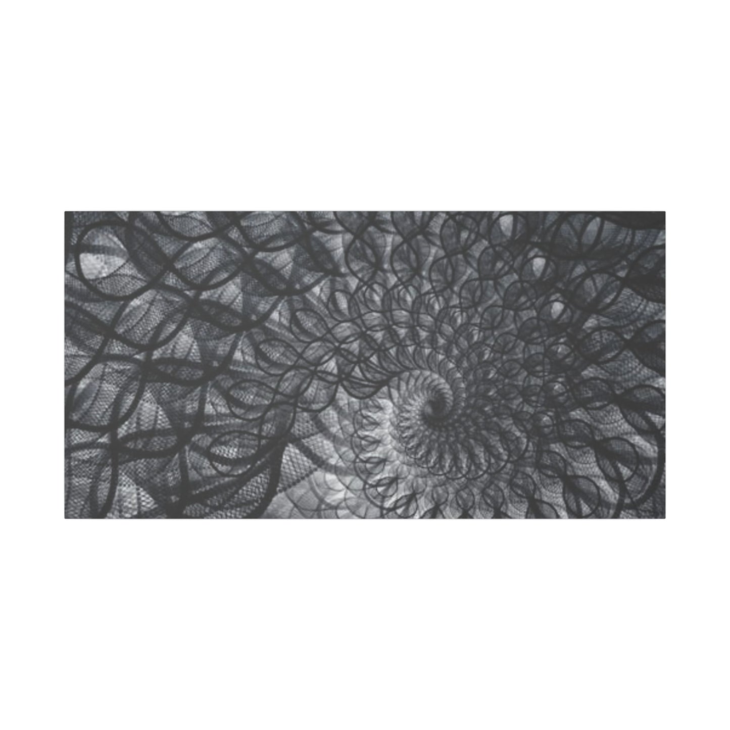 Abstract Spiral Print Canvas Wall Art - Modern Home Décor
