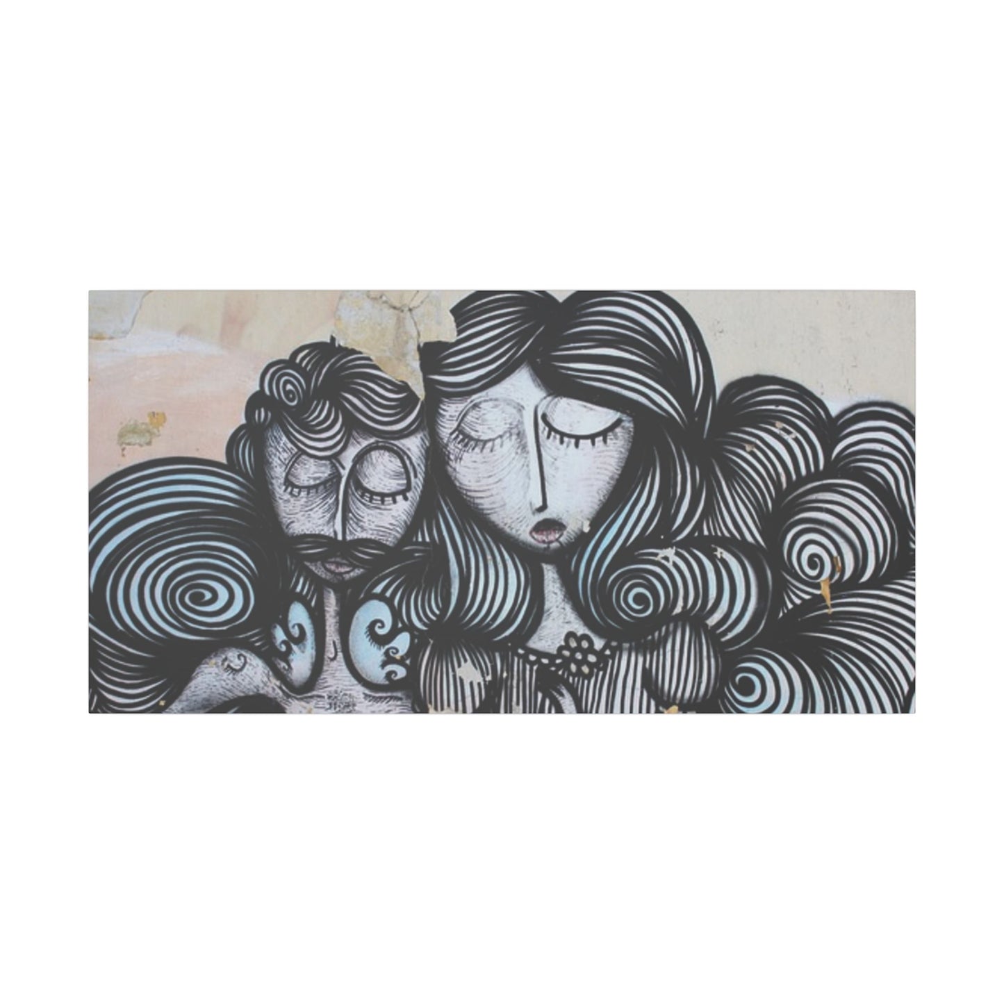 Romantic Print Canvas - Couples Art for Home Decor