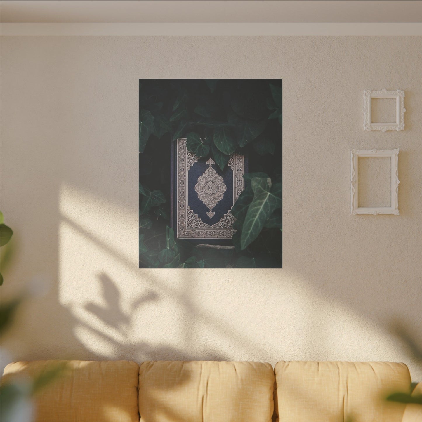 Elegant Print Canvas - Quran Design for Home Décor