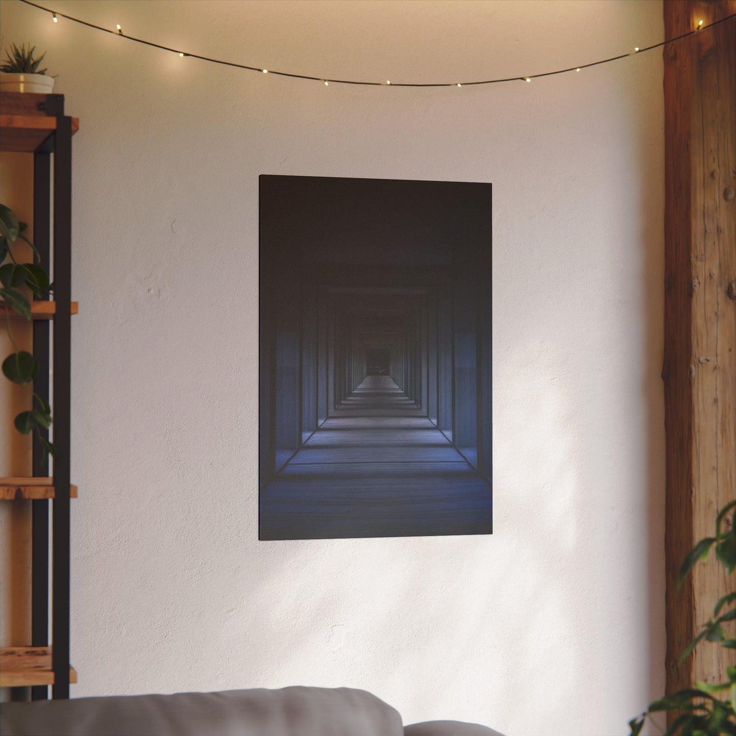 Mystical Print Canvas - Enigmatic Tunnel Art for Modern Spaces