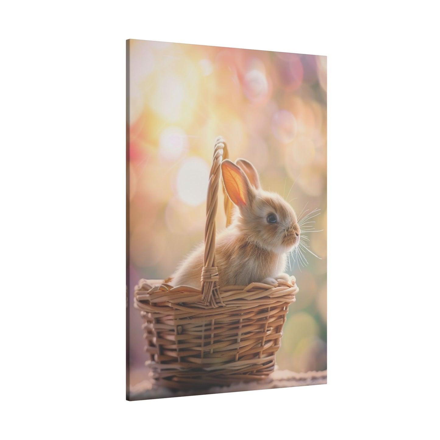 Adorable Bunny Print Canvas - Perfect for Easter Décor