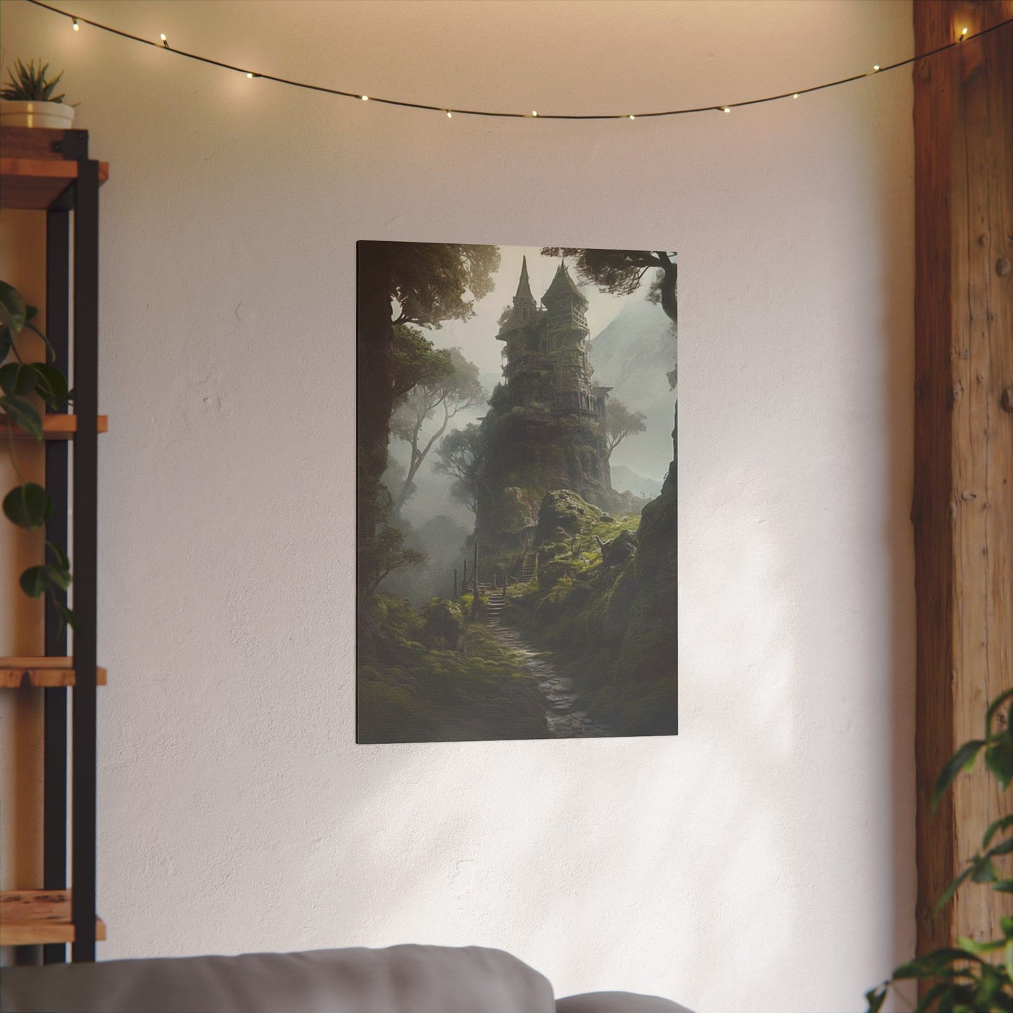 Mystical Forest Print Canvas - Enchanting Landscape Art