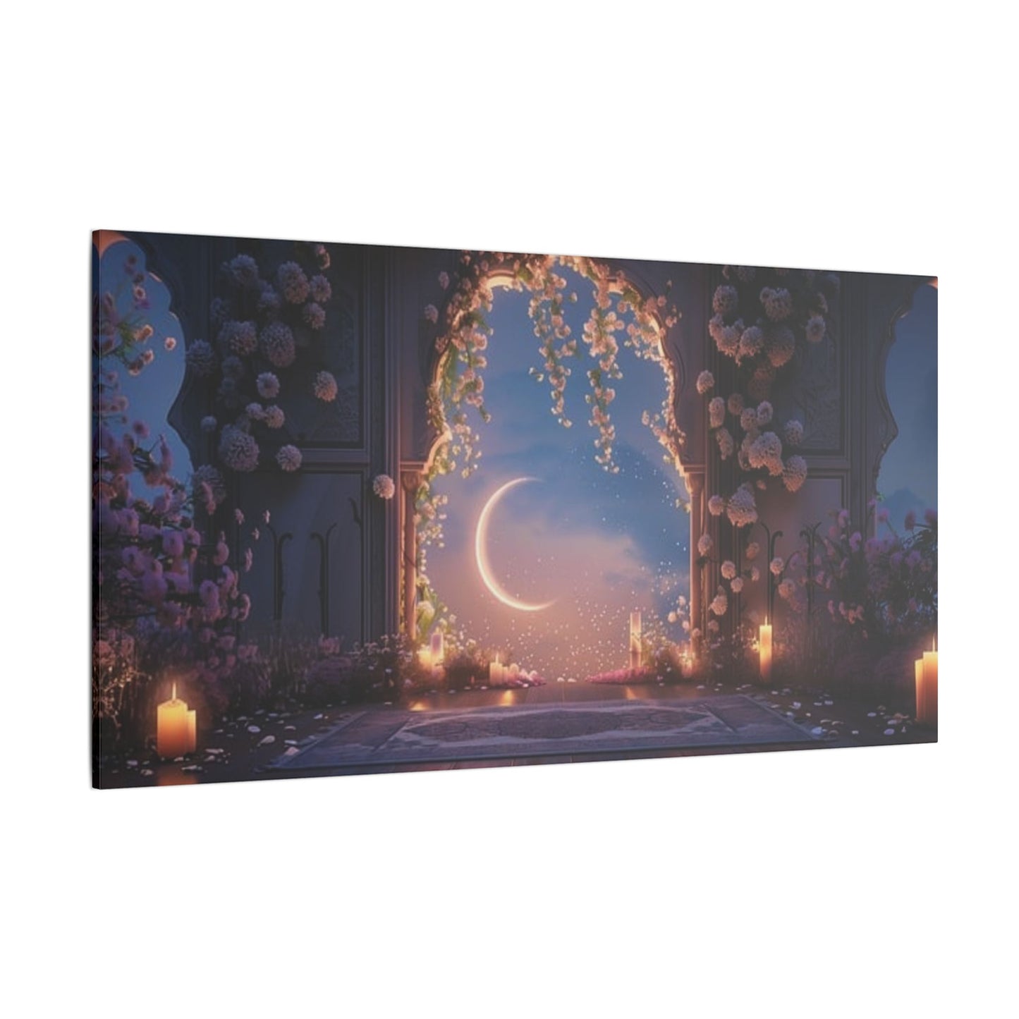 Serene Moonlit Print Canvas – Enchanting Wall Art for Dreamy Spaces