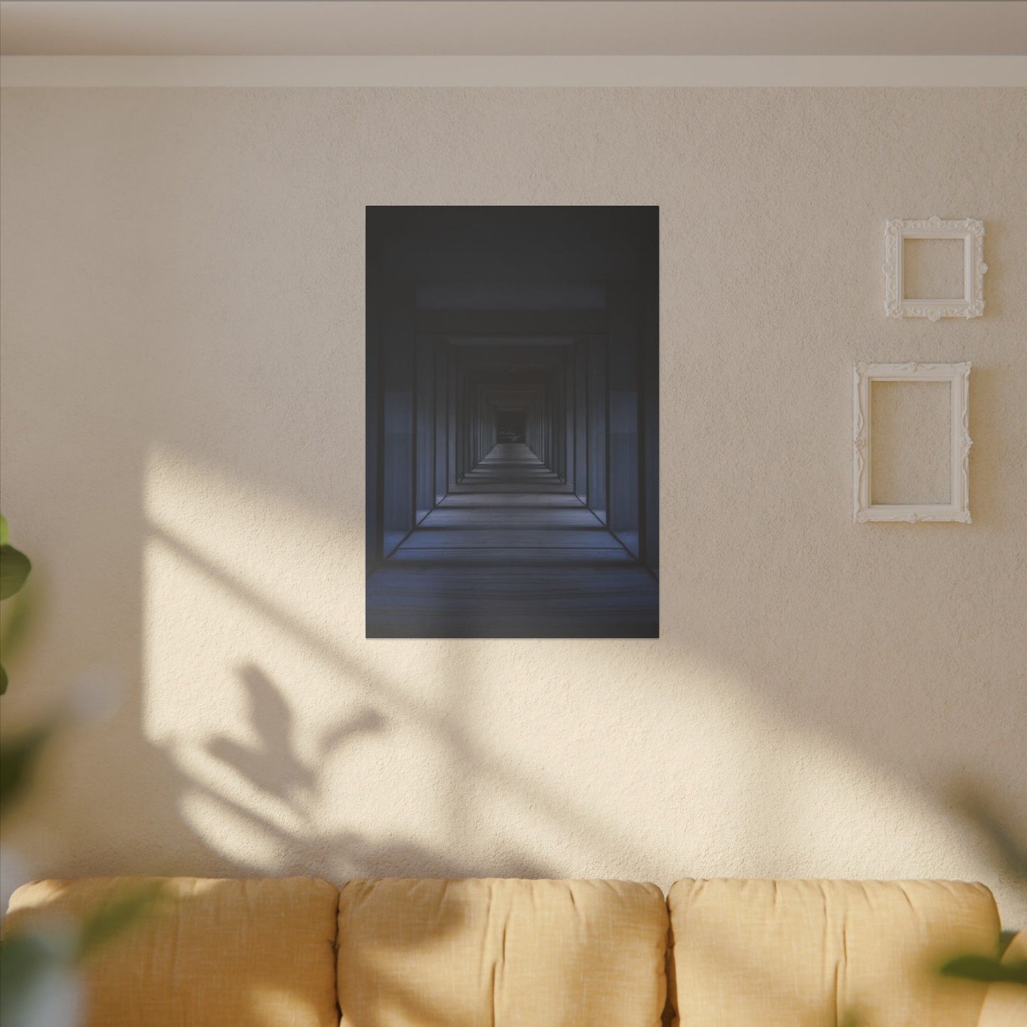 Mystical Print Canvas - Enigmatic Tunnel Art for Modern Spaces