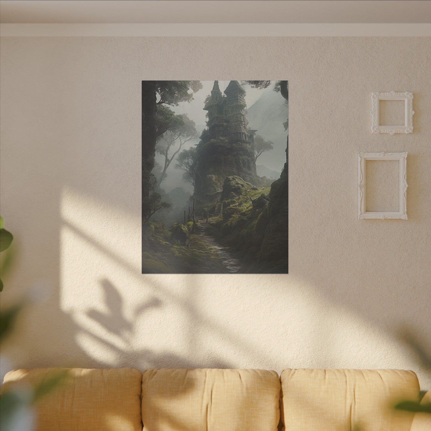 Mystical Forest Print Canvas - Enchanting Landscape Art