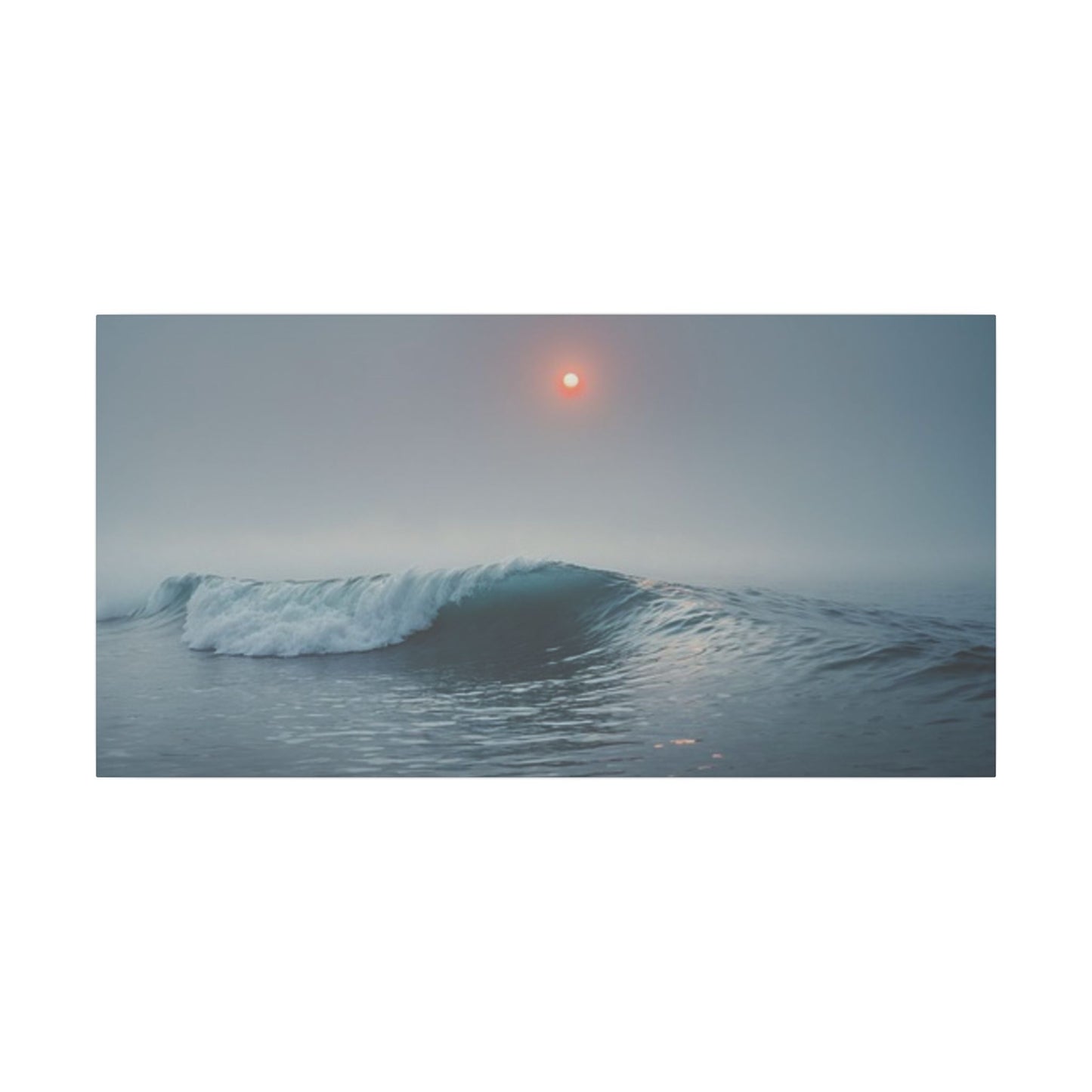 Serene Ocean Sunrise Canvas Print - Tranquil Wall Art for Beach Lovers