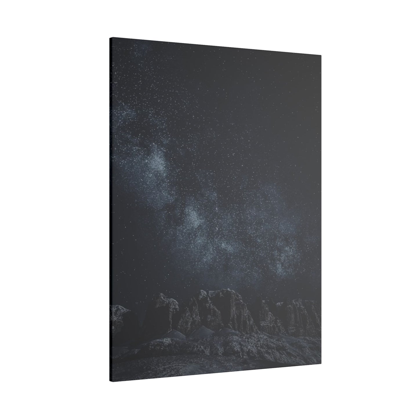 Starry Night Print Canvas - Celestial Wall Art for Dreamers