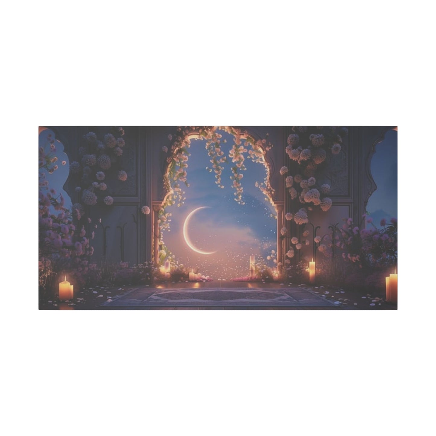 Serene Moonlit Print Canvas – Enchanting Wall Art for Dreamy Spaces