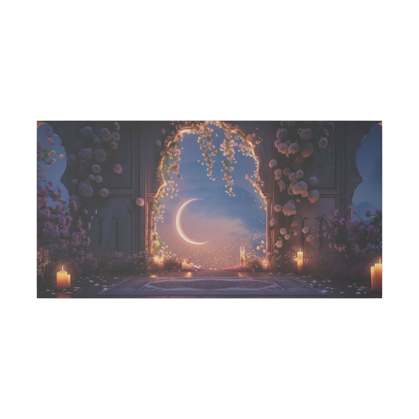 Serene Moonlit Print Canvas – Enchanting Wall Art for Dreamy Spaces