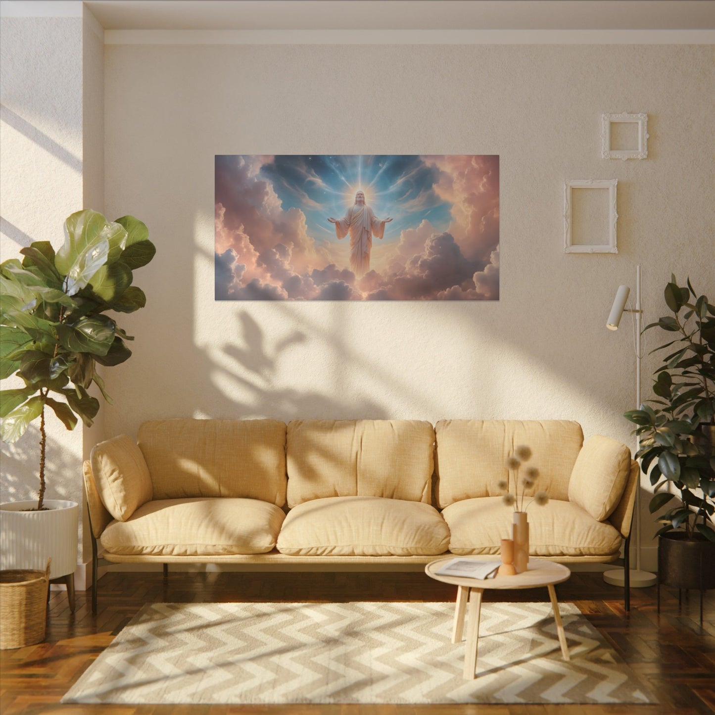 Heavenly Jesus Canvas Print - Wall Art for Home Decor