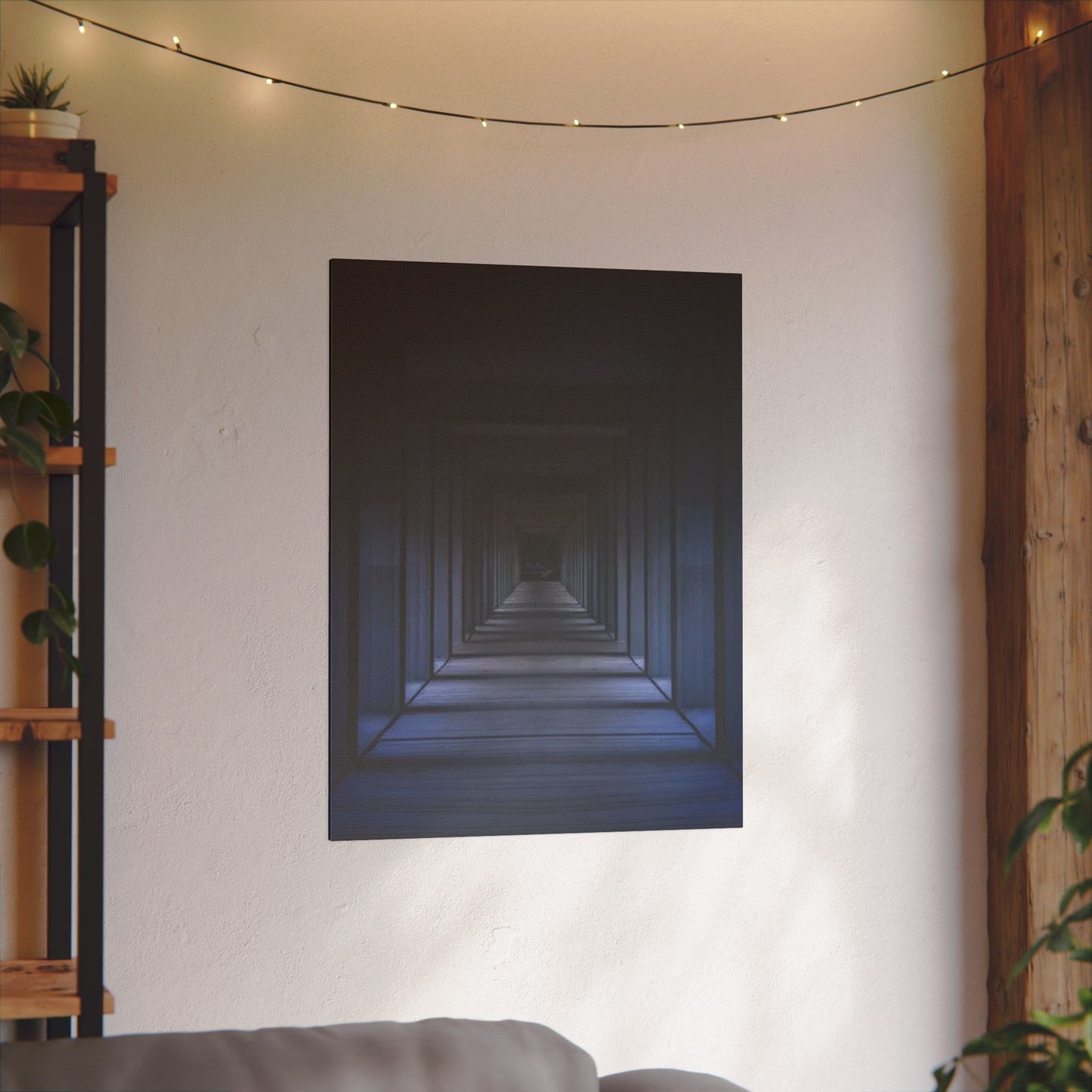 Mystical Print Canvas - Enigmatic Tunnel Art for Modern Spaces