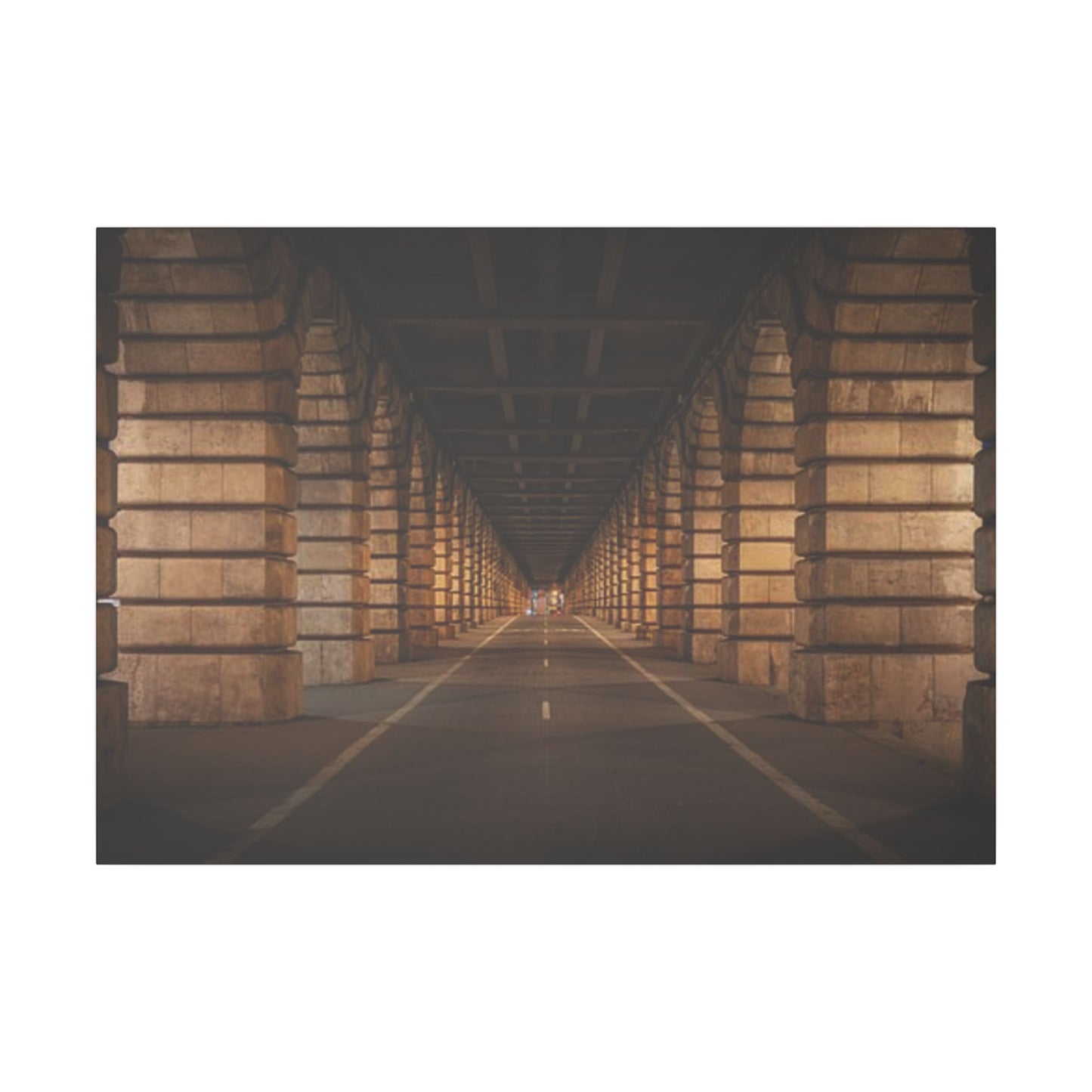 Serene Urban Archway Print Art for Modern Decor