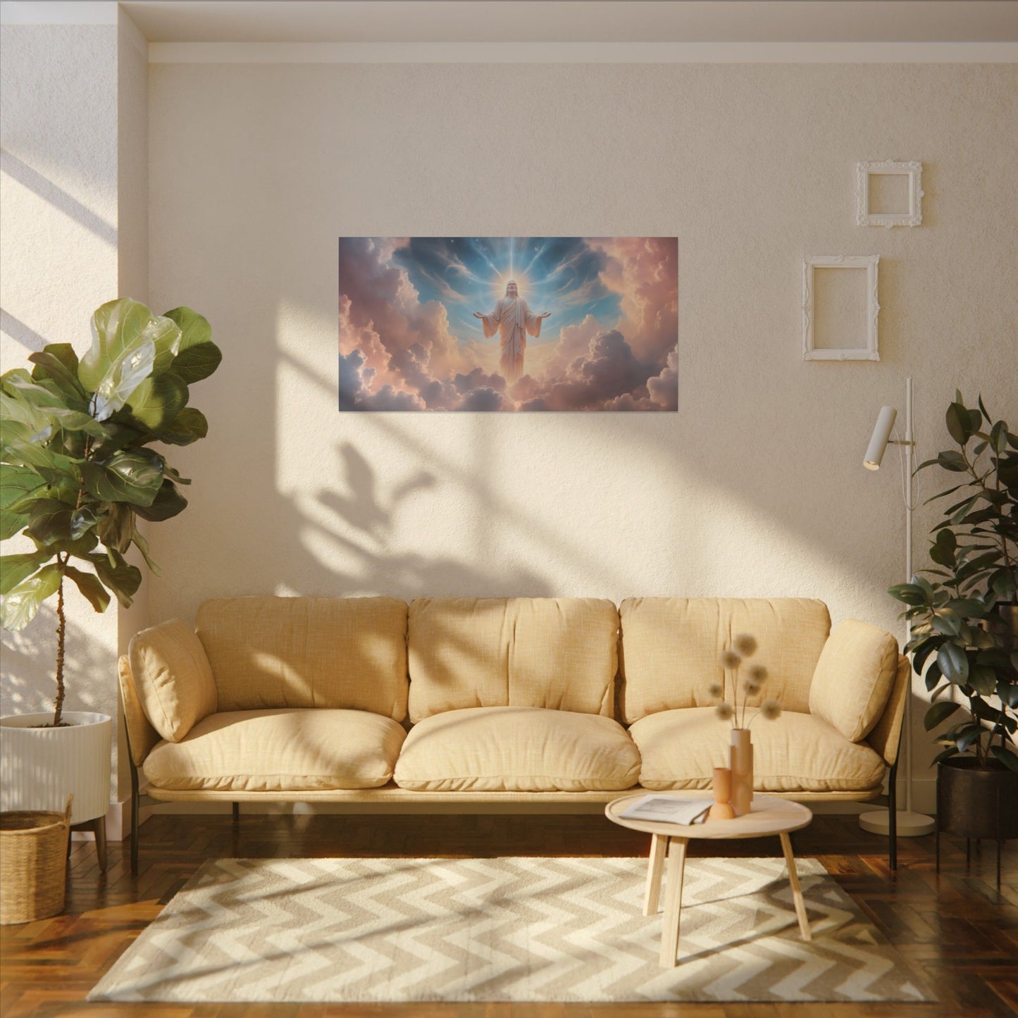 Heavenly Jesus Canvas Print - Wall Art for Home Decor