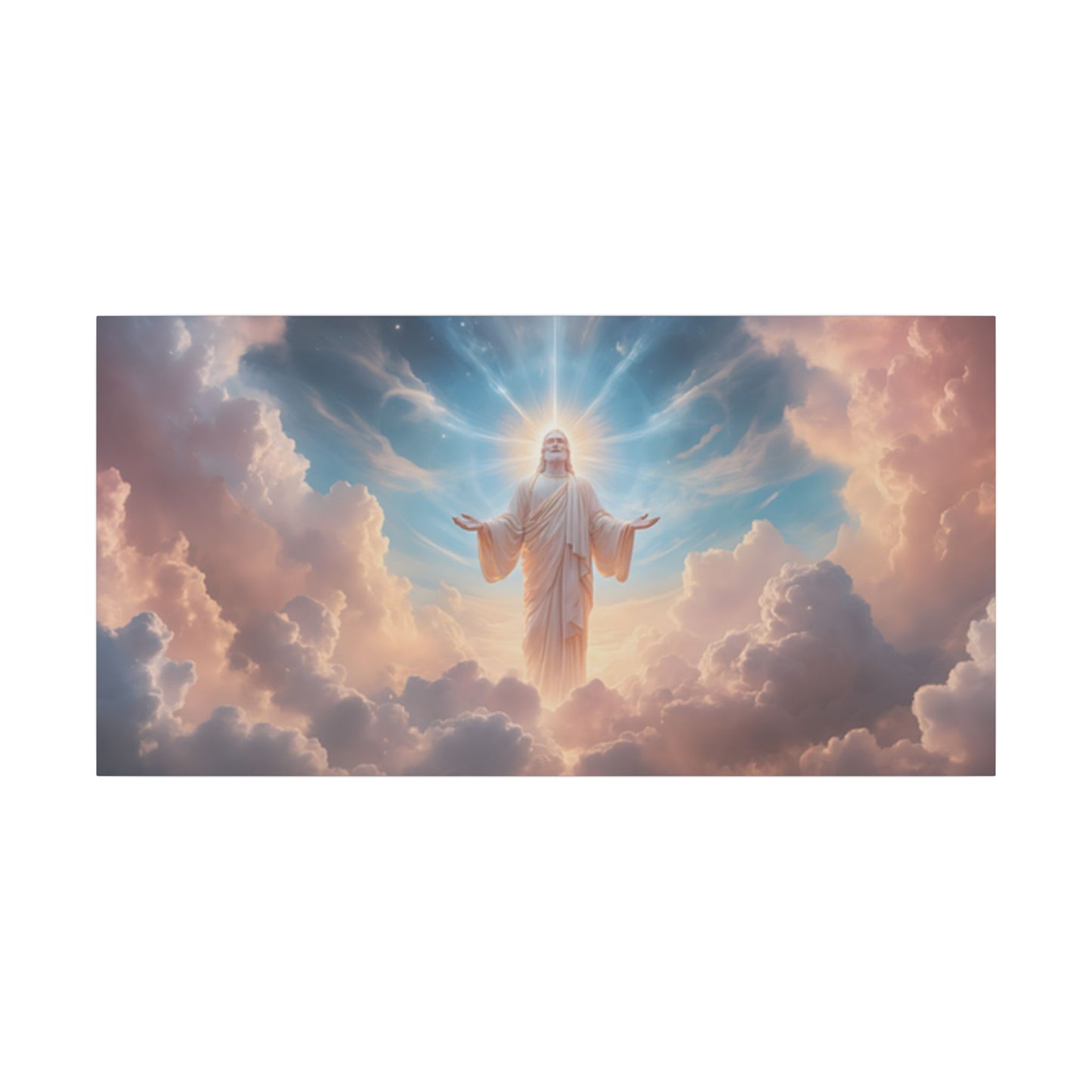 Heavenly Jesus Canvas Print - Wall Art for Home Decor