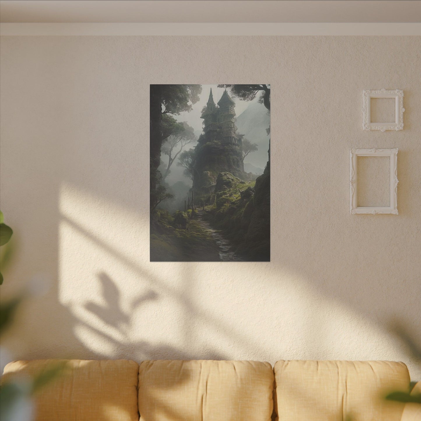 Mystical Forest Print Canvas - Enchanting Landscape Art