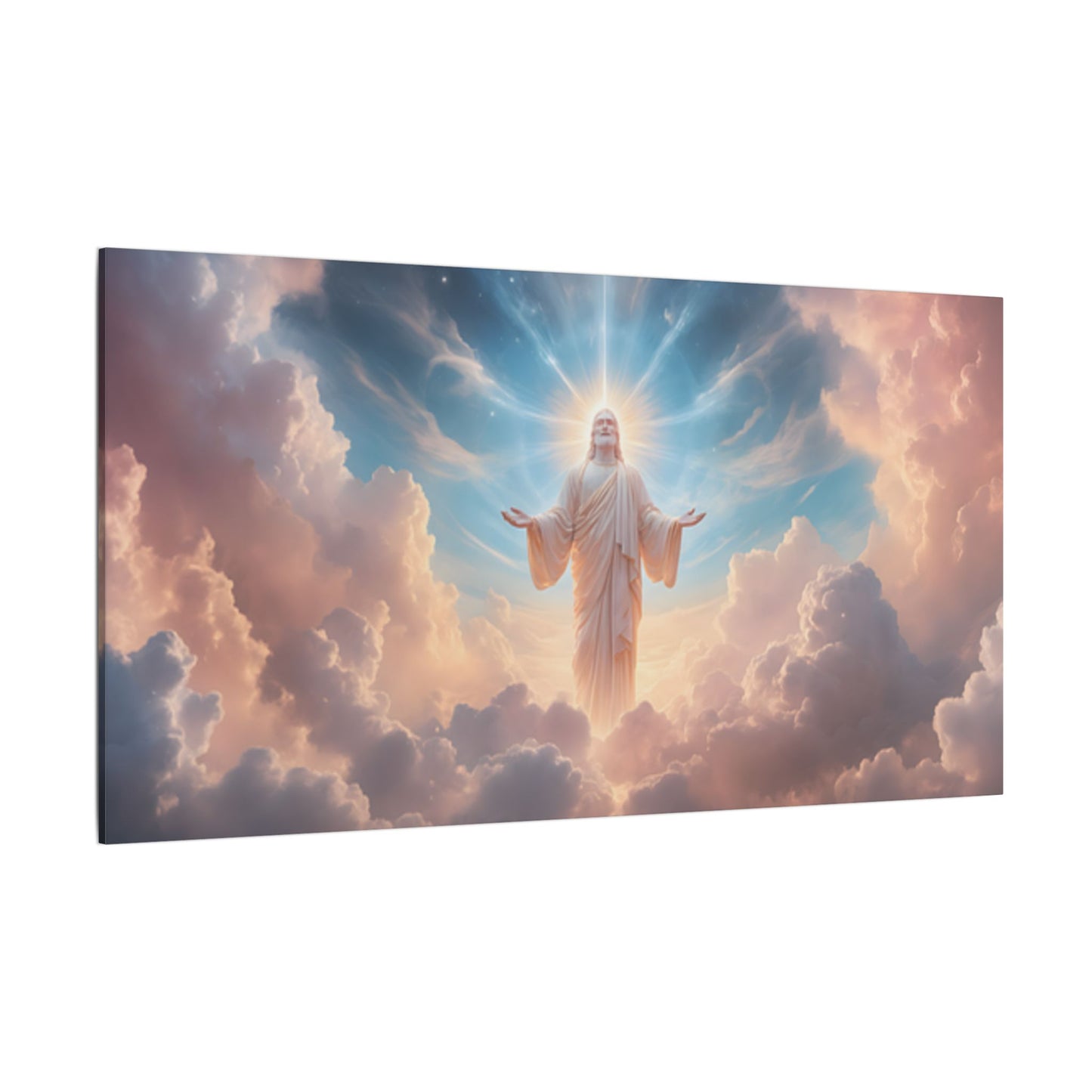 Heavenly Jesus Canvas Print - Wall Art for Home Decor