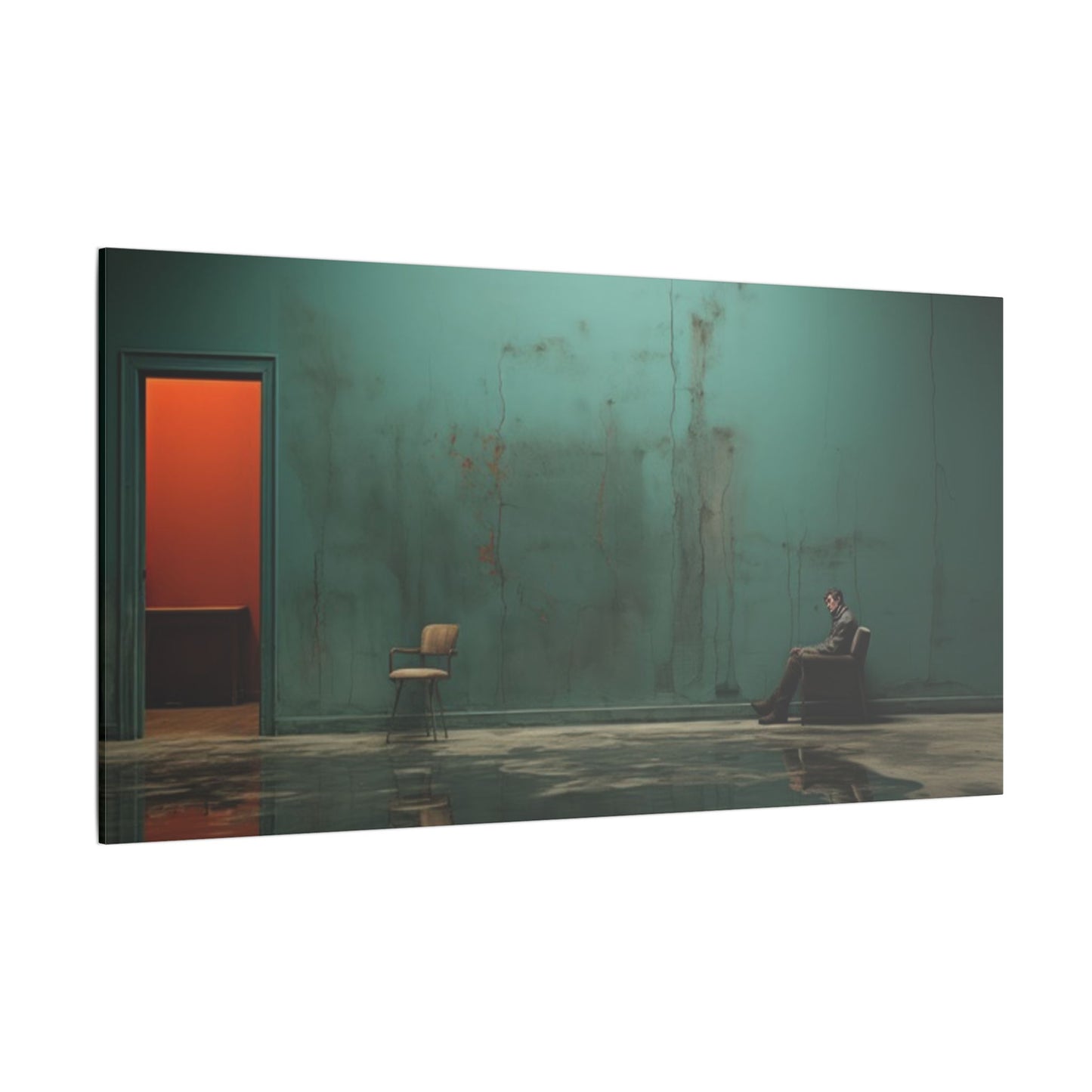 Serene Stillness Print Canvas - Modern Minimalist Wall Art for Home Decor